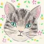 作品ねこちゃんイラスト