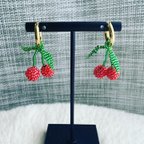 作品チェリー🍒ピアス