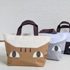 作品トラねこミニトートバッグ