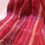 作品強撚糸織シリーズ　赤リボン