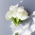 作品❣️500SALE対象商品❣️【tulip white bouquet】チューリップ ホワイト ブーケ 花束