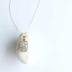 作品gemstone jewelry  翡翠のネックレス