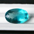 作品天然石＊ブルーフローライト　オーバル　ルース　21.1 ct 