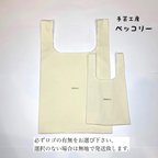 作品※受注製作※【SS・Lサイズお得な2枚セット】コットン100%☆帆布の丈夫なエコバッグ