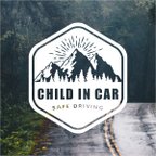 作品送料無料【CHILD IN CAR】カーステッカー