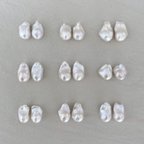 作品【パールselect】oyster baroque pearl earrings   1～９