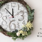 作品Clock Wreath