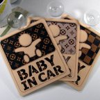 作品★★　カープレート「BABY　IN　CAR」各種　★★