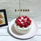 作品【受注製作品】いちごショートのホールケーキ