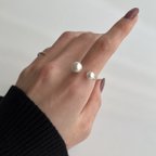 作品Pearl ring「S」