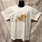 作品なかよしサケクマ　ツーリング　Tシャツ（半袖）