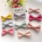 作品Hair bow clip (L size) - リボンヘアクリップ(Lサイズ)