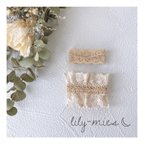 作品♥再販♥baby & kids ヘアクリップ 2点set