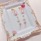 作品桜の花びらピアス/イヤリング