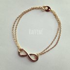 作品infinity ∞ W bracelet / anklet