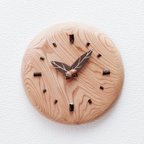 作品木の電波時計