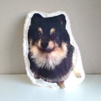 作品うちの子 クッション 大　オーダーメイド　ペット　犬　猫　写真　メモリアル