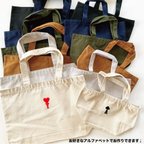 作品トランプイニシャル★トートバッグS.M★名入れ・誕生日やプレゼントにも☆