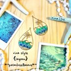 作品✯再販✯riva style 《lagoon》➵palmtree&wave➵