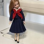 作品リカちゃん服(セーラー服)