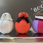 作品🍩👻ハロウィンのおきあがりこぼし🎃🍪