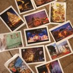 作品クリスマスポストカード　12枚セット