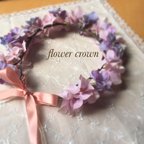 作品≣≣✿≣≣プリンセスflower crown  キッズサイズ≣≣≣✿≣≣≣