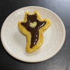 作品フェイクスイーツブローチ　クリオネのチョコクッキー