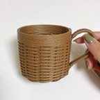 作品小さめコーヒーカップかご