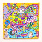 作品【おまかせ】あなたが主人公のオリジナルアート（18.0×18.0cm）