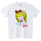 作品girlちゃんTシャツ・サマーガール