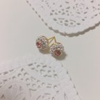 作品☆キラキラプチピアス☆