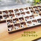 作品《DIY》木の文字（アルファベット + α）　※1文字100円です