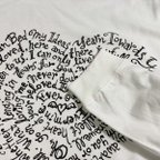 作品ゆったりリブ袖ロングTシャツ　-Love Letter from Beethoven-