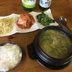 作品自家製　鰯スープ　（シラク）韓国スープ