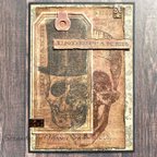 作品【多目的カード】骸骨のカード