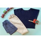 作品✳︎ 2〜3歳　男の子にも女の子にも似合う服　3点set ✳︎