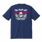 作品Tシャツ インディゴ 6.2oz（おさむらいちゃん）