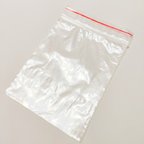 作品透明プラスチックバッグ ファスナー付き袋