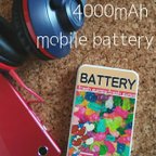 作品gummy battery：モバイルバッテリー