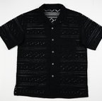 作品レースアロハシャツ Lace aloha shirt 【Black】- KLEIDER MAC LEUTE