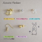 作品＊アクセサリー金具についてのご説明＊