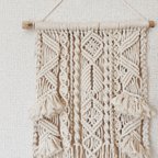 作品マクラメタペストリー ||Macrame Tapestry / Wall Hanging