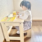 作品組立式　子供机　キッズデスク　サイズオーダーOK