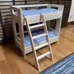 作品【ハンドメイド】ペット用2段ベッド