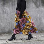 作品アフリカ布のロングスカート（アフリカンプリント）ロング・マキシ