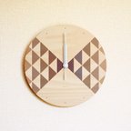 作品▶ 掛け時計 ▷ 木製 ▶ A02_Brown