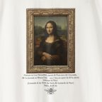 作品ロングスリーブＴシャツ　Monna Lisa／Léonard de Vinci   モナ・ リザ／レオナルド・ダ・ ヴィンチ 