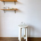 作品■stool(W)  for dining and interior_simple