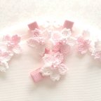 作品🌸桜のモチーフのヘアクリップ🌸１個